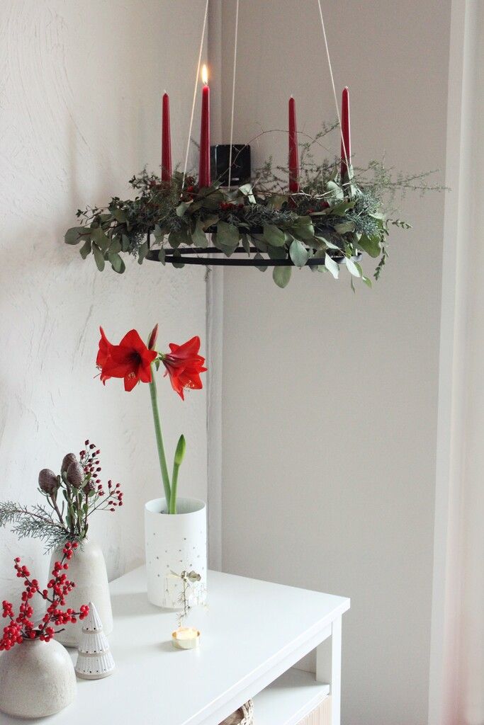 Jedes Jahr wird nach Inspiration für den Adventkranz gesucht. Jasmine ­Hörhager (3)