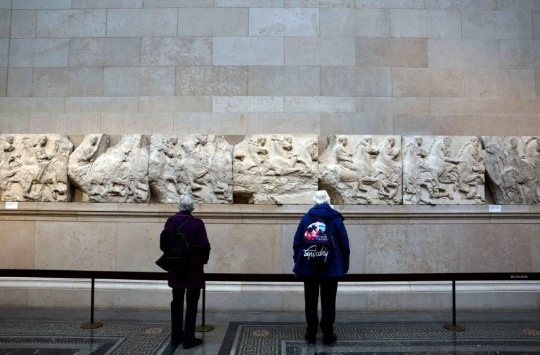 Zurzeit werden die Teile der Parthenon-Skulpturen im British Museum in London ausgestellt. HANNAH MCKAY/REUTERS