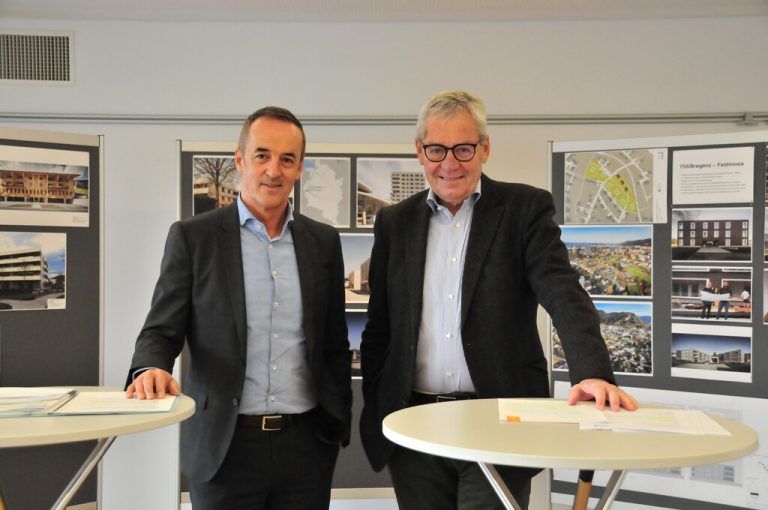 Hans-Peter Lorenz (links) und Karlheinz Rüdisser.Vogewosi (2)
