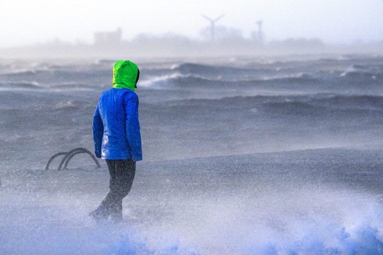 In Bremerhaven kam es zu einer Sturmflut.APA