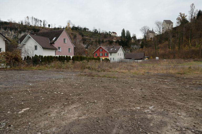In Feldkirch wurde ein problematisches Zwischenlager für Schotter errichtet.hartinger (2)