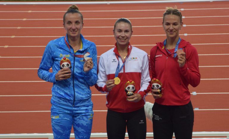 Isabel Posch konnte in China über Gold jubeln.Sport Union