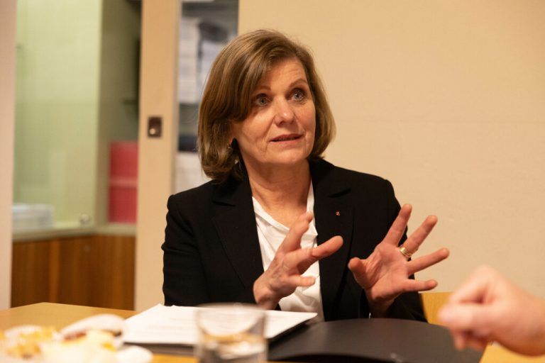 Landesrätin Barbara Schöbi-Fink.⇒⇒ Hartinger
