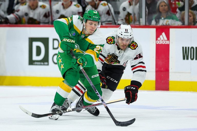 Marco Rossi (l.) kommt immer besser in Form. USA Today
