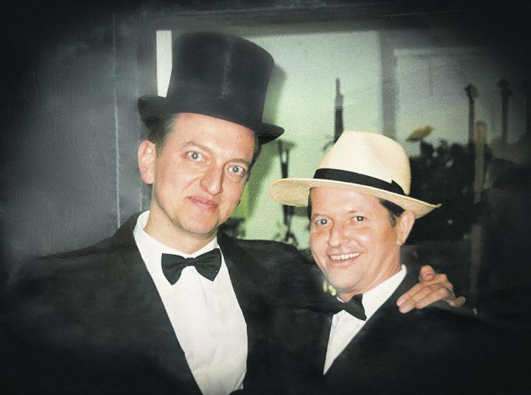 Markus Linder und Raimund Jäger waren viele Jahre als „Tschako & der kleine Prinz“ zu sehen. Privat