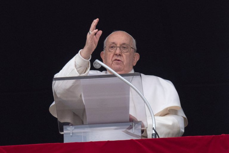 Papst Franziskus am zweiten Weihnachtsfeiertag.reuters