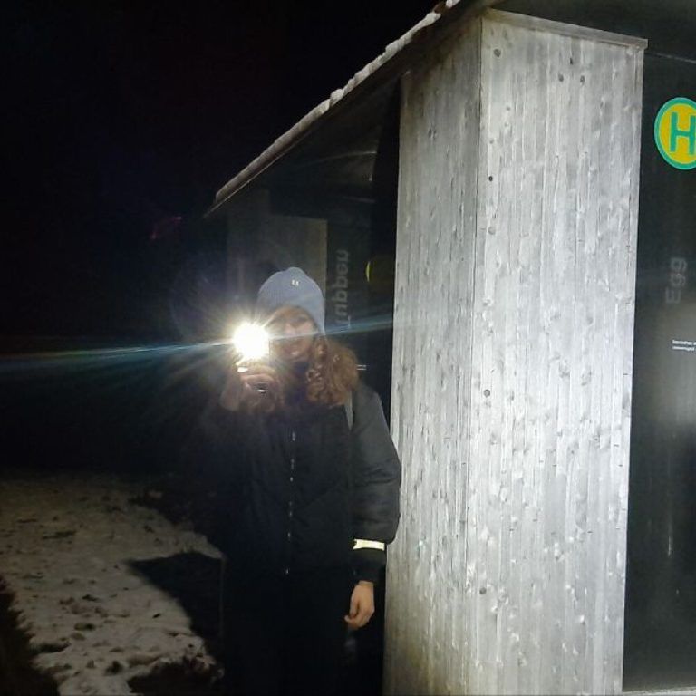 Sichtbar an Haltestellen. Vmobil