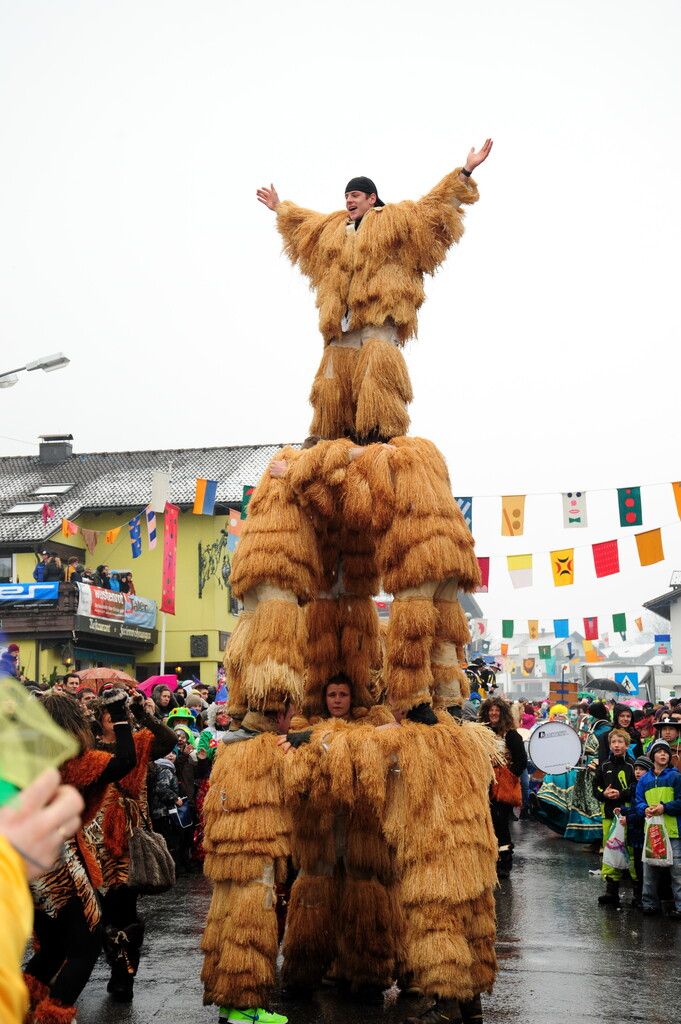 2020 gab es zuletzt einen Faschingsumzug in Vandans.Funkenzunft Vandans