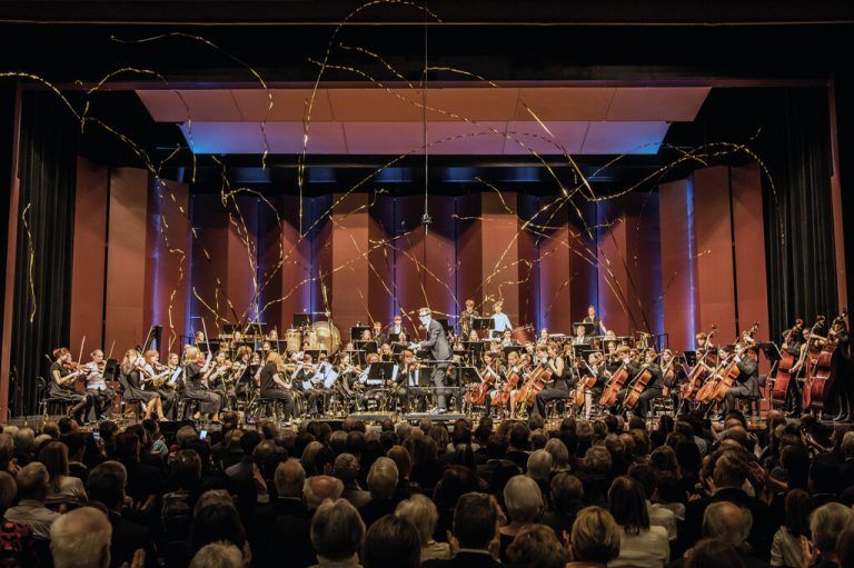 Das Jugendsinfonieorchester Dornbirn spielte wieder seine traditionellen Konzerte zum Jahreswechsel. Stefan hauer
