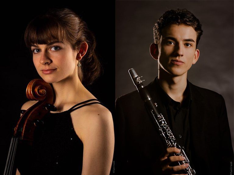 Das junge Duo Con Brio: Hannah Amann und Alexander Svetnitsky-Ehrenreich.Veranstalter