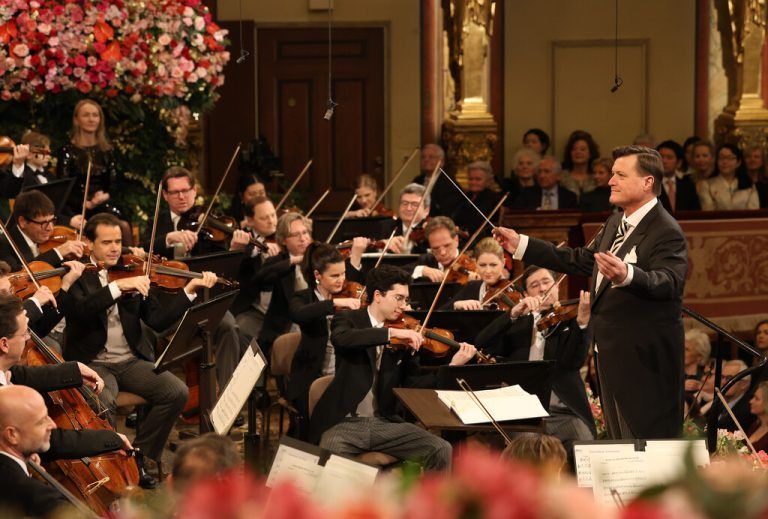 Die Wiener Philharmoniker spielten heuer unter der Leitung von Chris­tian Thielemann ihr Neujahrskonzert.APA/WIENER PHILHARMONIKER/DIETER NAGL