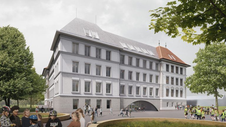 Neun Millionen Euro fließen in die Erweiterung der Volksschule Mitte.Stadt Bludenz