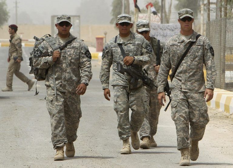 Noch ist die US-Armee im Irak im Einsatz. Das soll sich ändern.Reuters