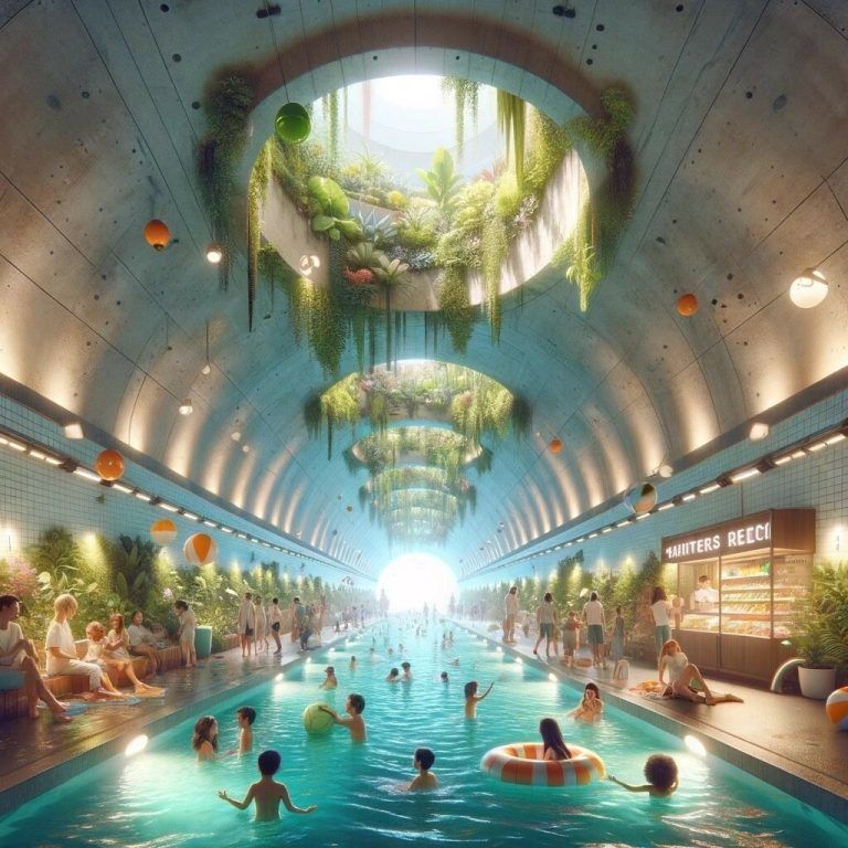 Anstelle des Stadttunnels schlagen die Gegner etwa ein Schwimmbad vor.handout/privat