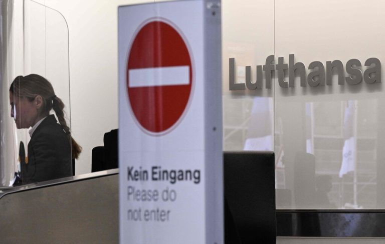 Bei der Lufthansa gibt es einen Warnstreik.kirill kudryavtsev/afp