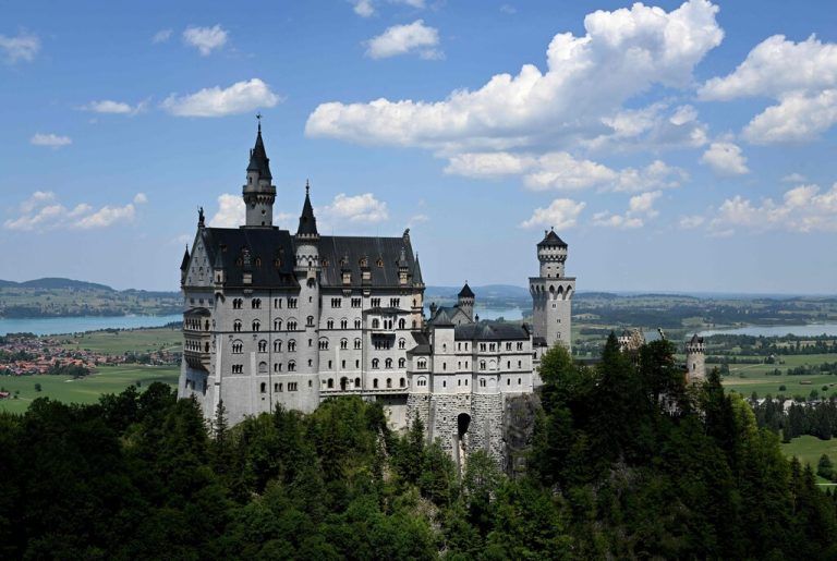 Das Schloss Neuschwanstein bei Füssen.AFP