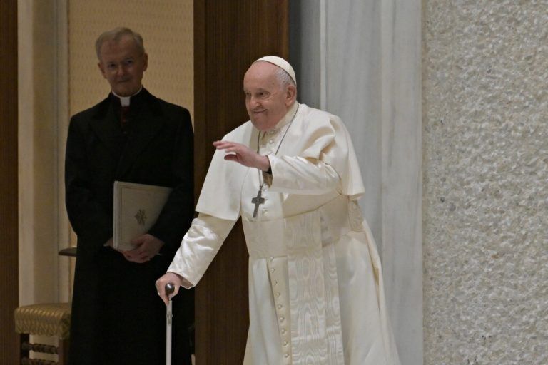 Der Papst hat eine klare Haltung zur Segnung. AFP