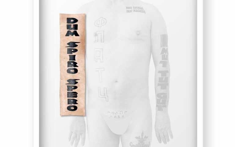 Die Tattoos sollen posthum als präparierte Hautteile übergeben werden. Flatz Foundation