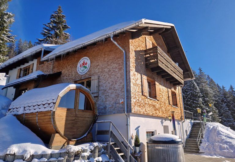 Gute Laune und Sonne am Dünserberg