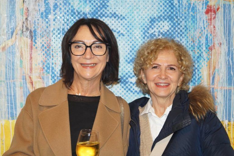 Gabi Florus und Sabine Rottmann waren auch dabei.