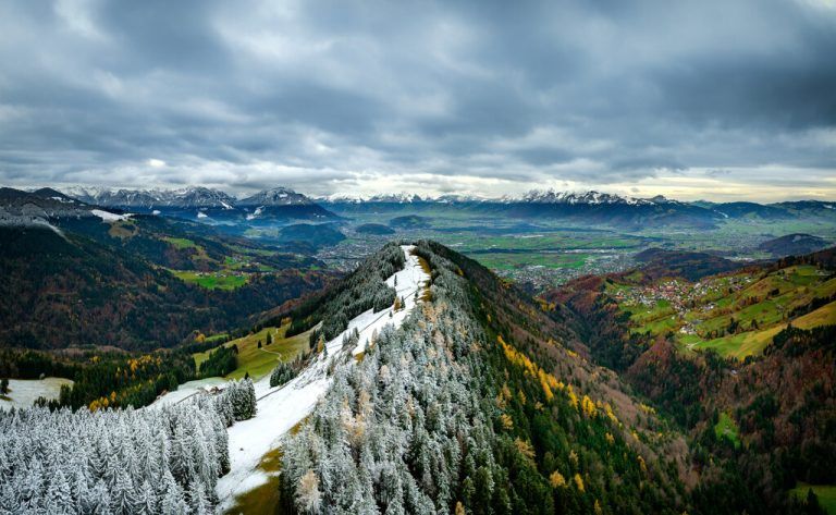 Gebirge fallen als Bauflächen weitgehend weg.Neue