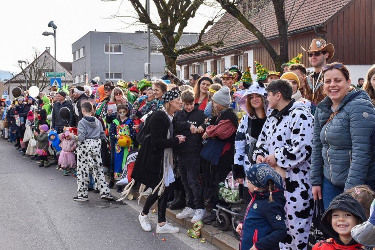 Genau wie in Hard werden überall wieder Narren feiern.Lochau/Dür