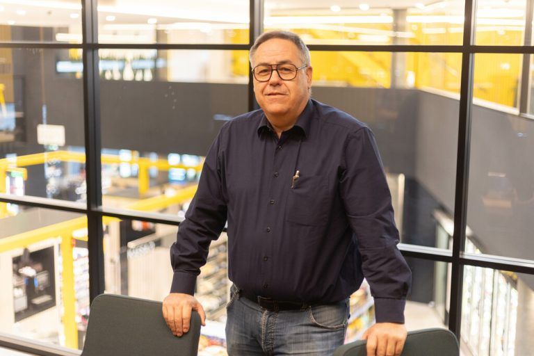 Herbert Oberscheider hat einen Plan. Klaus Hartinger