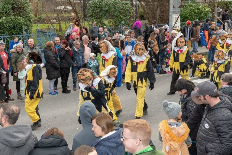 In Hohenems steht am Sonntag ebenfalls der Faschingsumzug an. Embser Schlossnarren