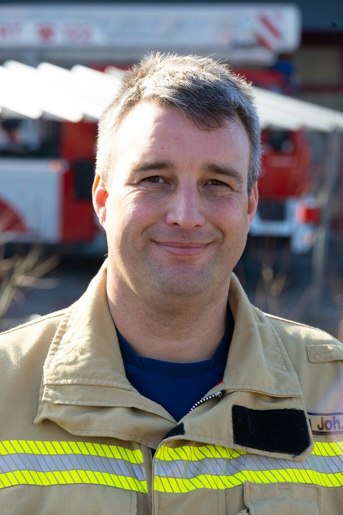 Johannes Battlogg war der Einsatzleiter des Brandes. Hartinger