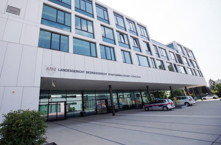 Am Landesgericht Korneuburg wurde verhandelt.APA