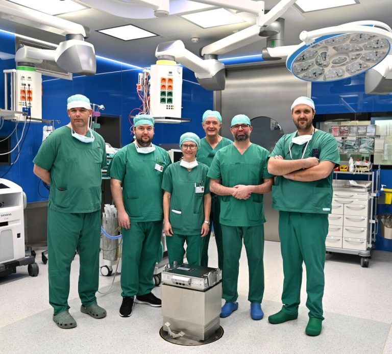Das ärztliche Team der Thoraxchirurgie am LKH Feldkirch. KHBG