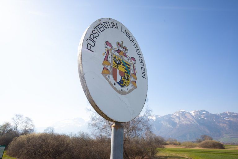 Die Grenze zu Liechtenstein wird angepasst.Klaus Hartinger