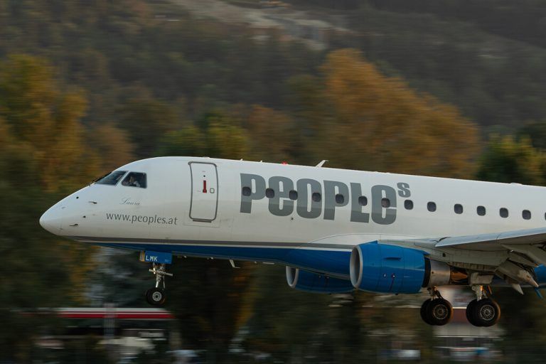 Die People’s Fluglinie muss den Rückgang von Geschäftsreisenden abfangen.FA (3)