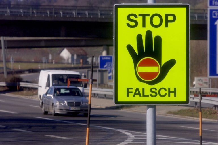 Eine Geisterfahrt sorgte für gefähriche Situationen. hartinger