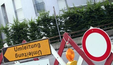 Gesperrt für Kfz-Verkehr. vlk