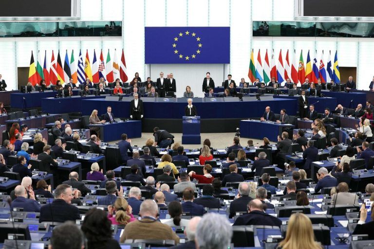 Im Juni wird ein neues EU-Parlament gewählt.aFP/FREDERICK FLORIN