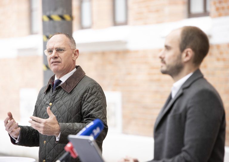 Innenminister Karner war anwesend.smybol/apa