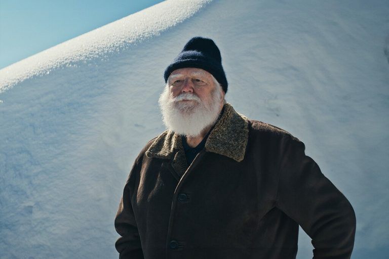 James Turrell ist zu Besuch im Skyspace-Lech.Marvin Heine