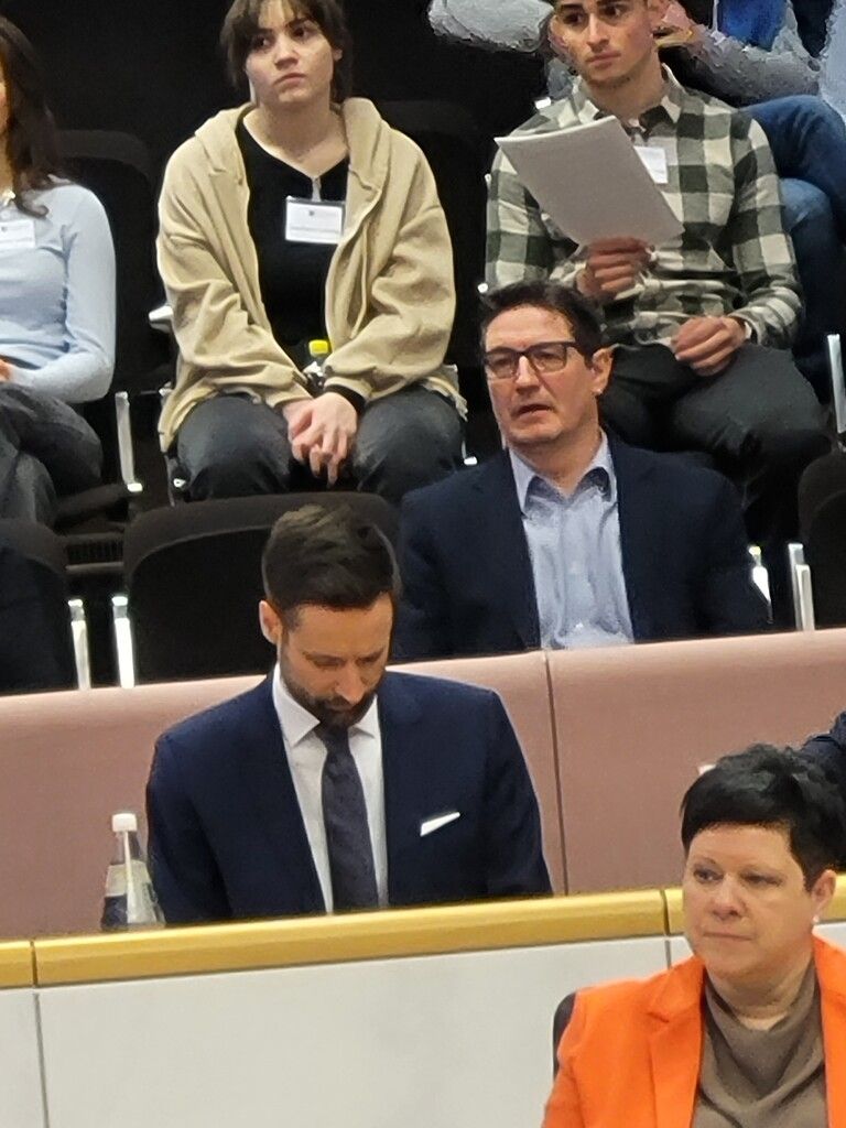 Reinhold Einwallner war im Landtag zu Besuch. Steinlechner
