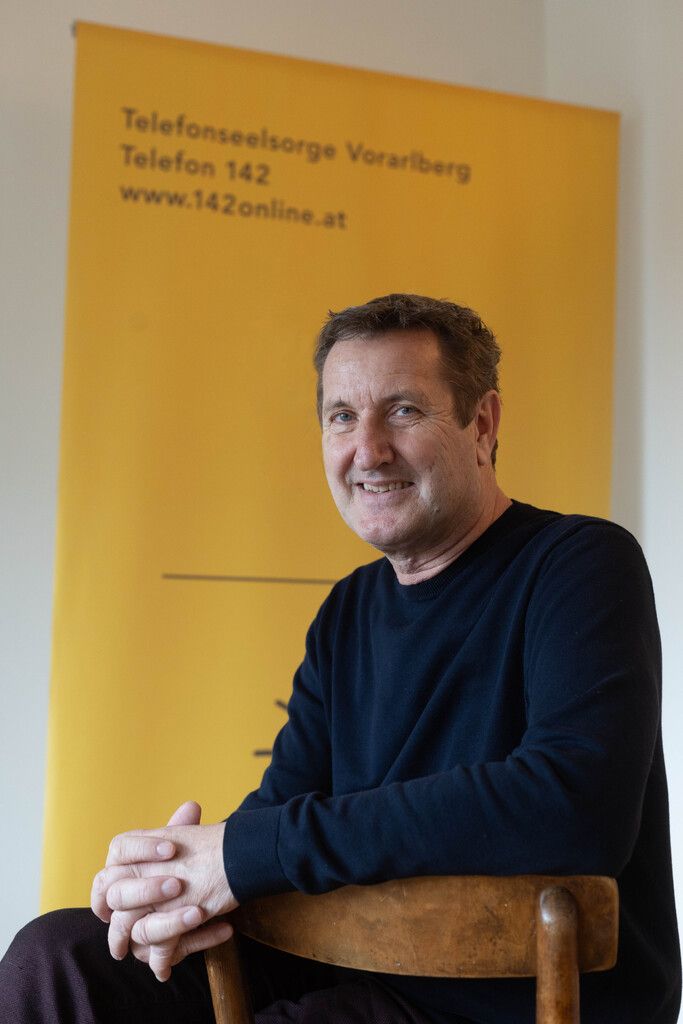 Seit fast einem Vierteljahrhundert sind Sepp Gröfler und die Telefonseelsorge verbunden.klaus hartinger