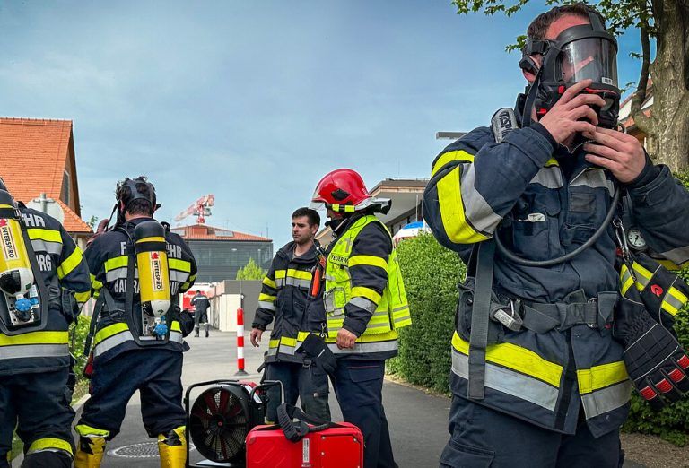 50 Feuerwehrleute waren im Einsatz.APA/LFV STMK/C. KARNER