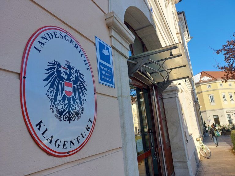 Am Klagenfurter Landesgericht wurde der Mann verurteilt.apa