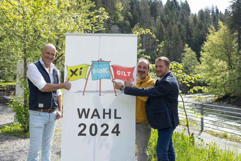 Chris Alge, Thomas Doppelhofer und Murat Durdu (von links) gehen im Herbst gemeinsam in die Landtagswahl.