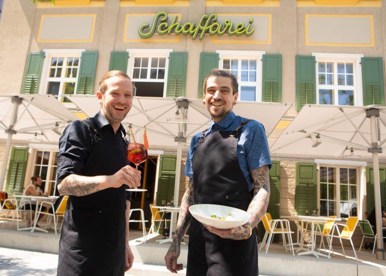Daniel Schweighofer (r.) betreibt den Kuche Klub in Feldkirch.