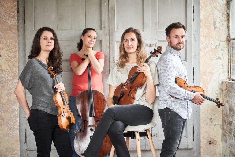 Das Elias String Quartet. Kaupo Kikkas