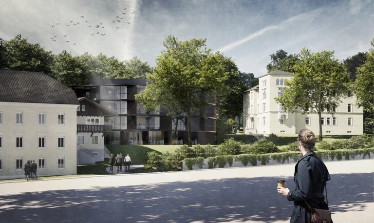 Das Projekt Römerpark soll am Eingang zur Bregenzer Innenstadt realisiert werden.projektart/marte.marte