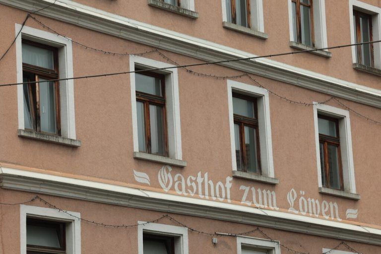 Ein „Inside 96“-Bauprojekt, das bereits für Sorgen bei der ansässigen ÖVP sorgte: Das Harder Löwen-Areals.KLAUS HARTINGER
