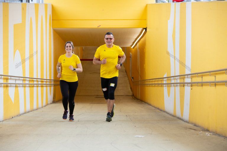Impressionen vom Rundkurs in Bludenz, der aktuell aufgrund einer Baustelle im Rennbetrieb nicht passierbar wäre. Organisator Richard Föger und Tochter Julia waren bei der erschwerten Generalprobe trotzdem mit Herz dabei.Klaus Hartinger (4)