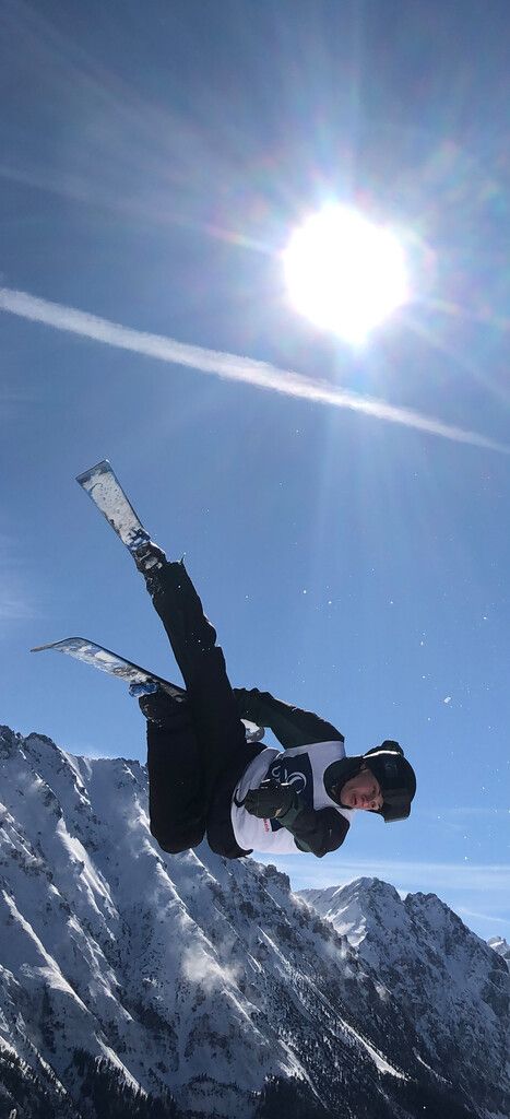 In Brand wurde tolle Slopesty­le-Akrobatik geboten. Hans Krojer (2)