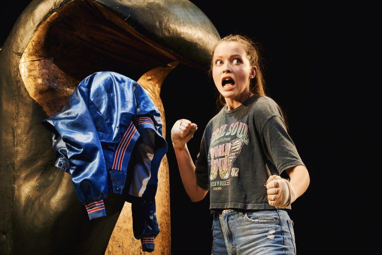 Rebecca Hammermüller in „Bitch Boxer“.⇒Anja Köhler